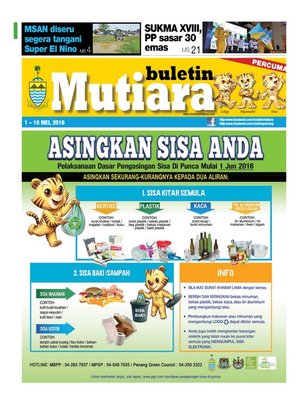 cover image of Buletin Mutiara 1-15 May 2016
